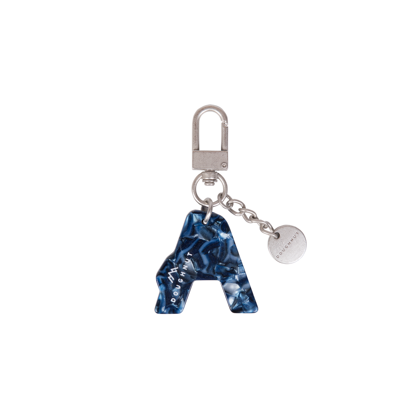 INITIAL CHARM KEYCHAIN LETTER Keychain
