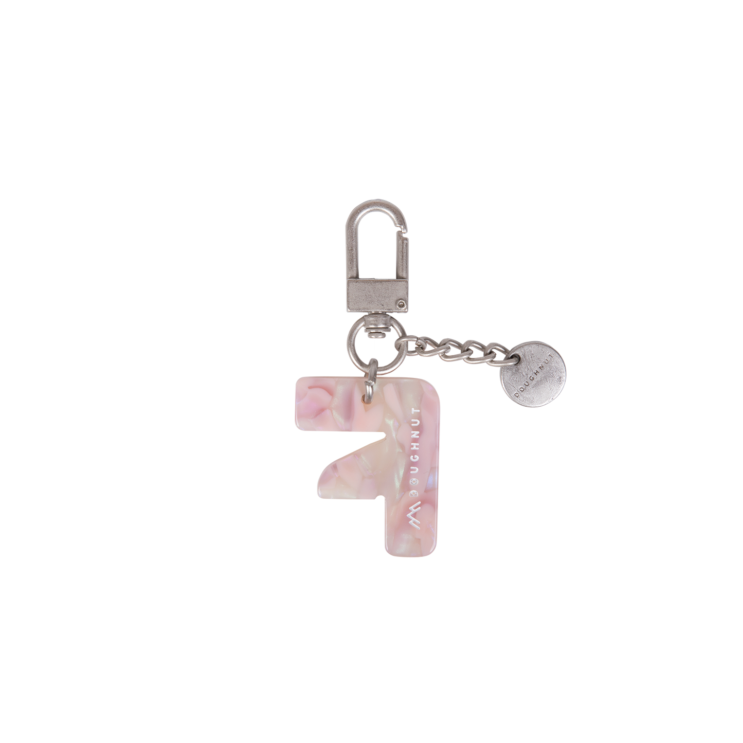 INITIAL CHARM KEYCHAIN LETTER Keychain