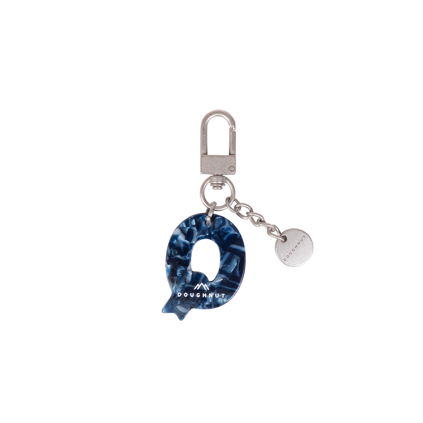 INITIAL CHARM KEYCHAIN LETTER Keychain