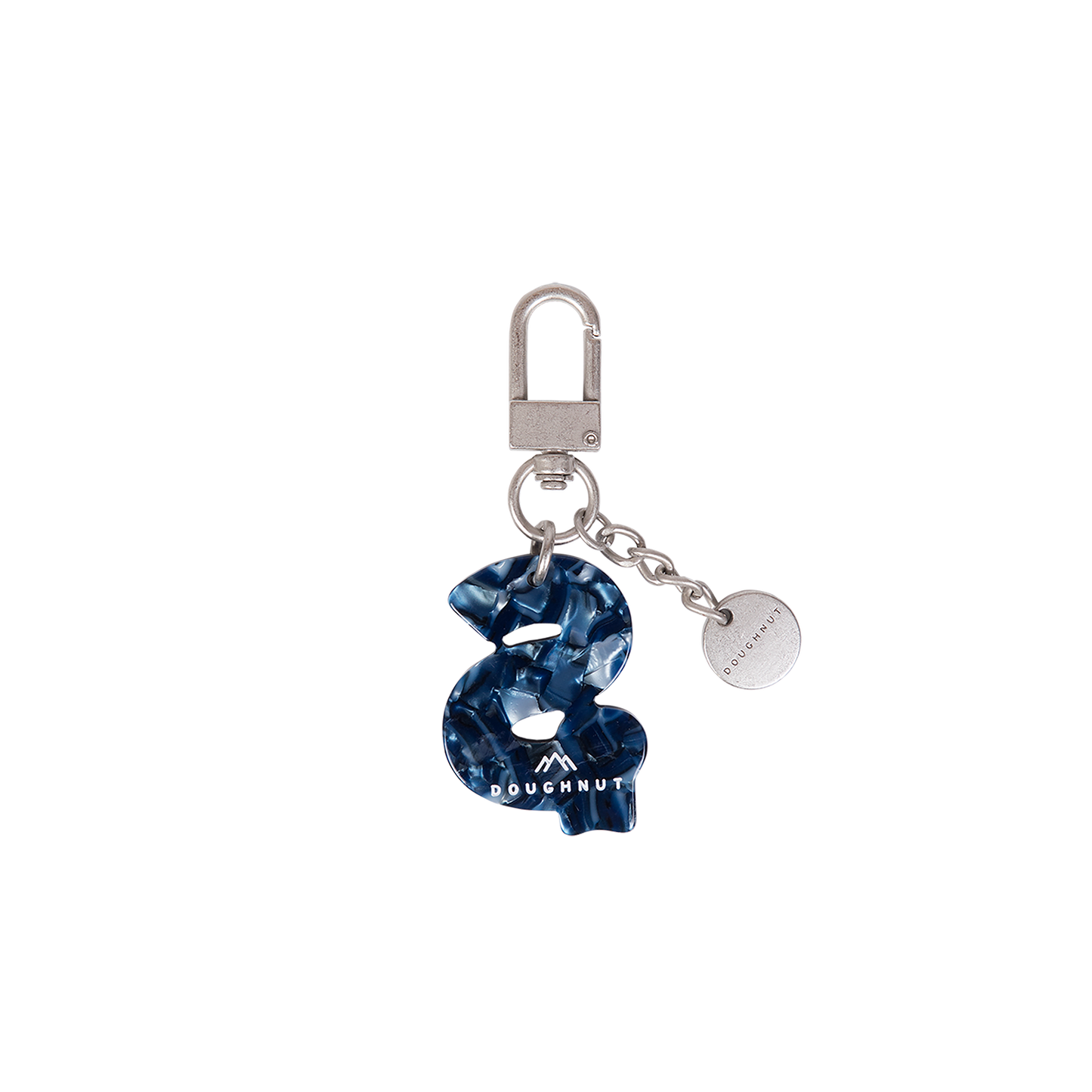 INITIAL CHARM KEYCHAIN LETTER Keychain