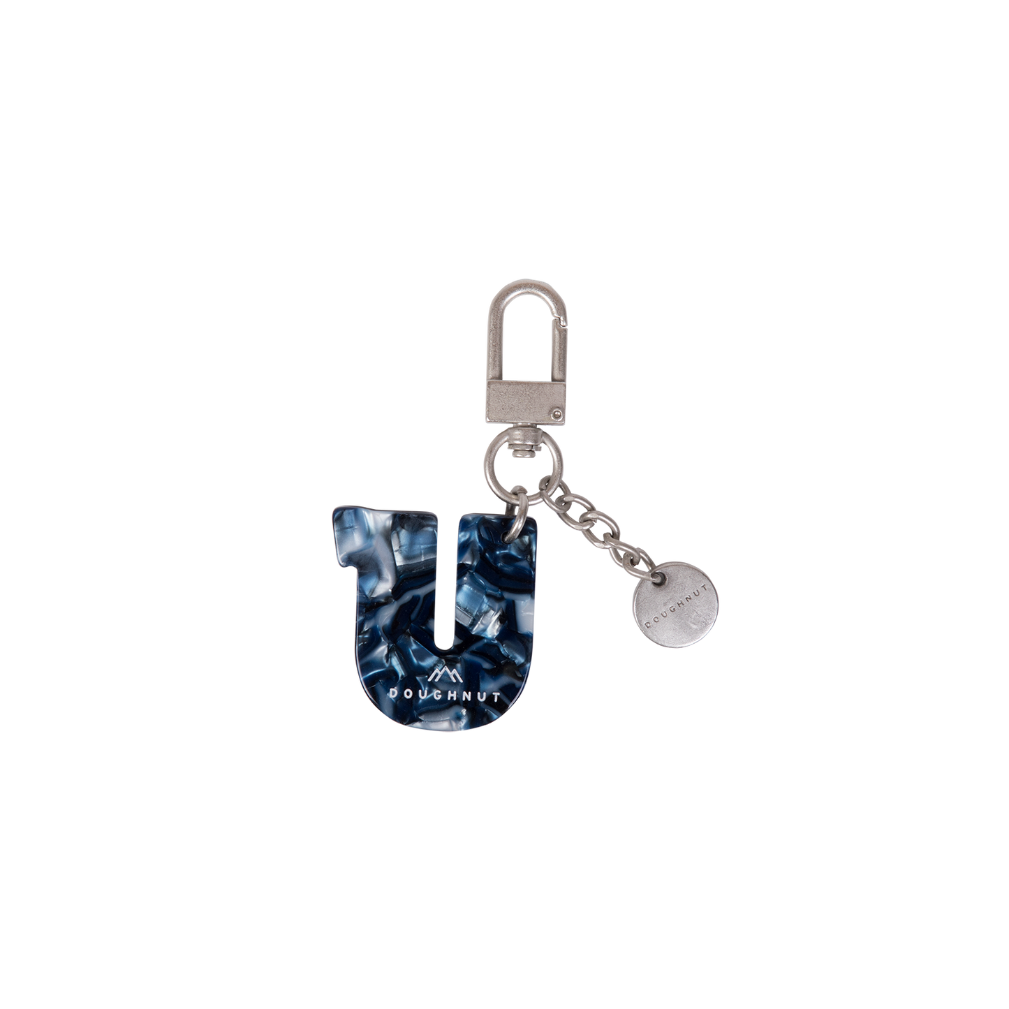 INITIAL CHARM KEYCHAIN LETTER Keychain