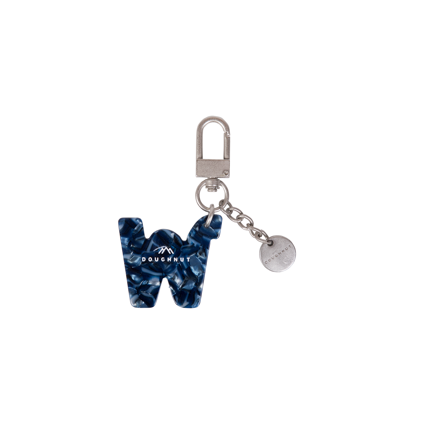 INITIAL CHARM KEYCHAIN LETTER Keychain