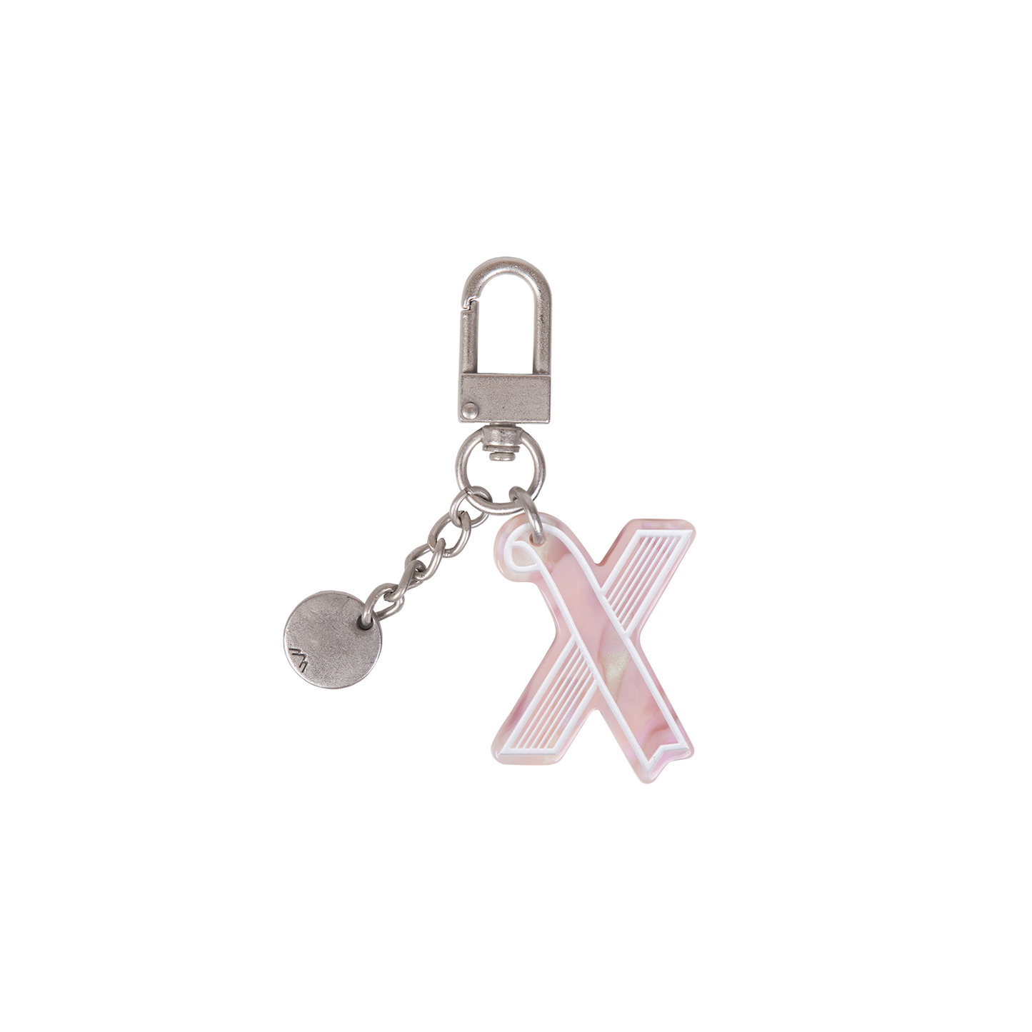 INITIAL CHARM KEYCHAIN LETTER Keychain