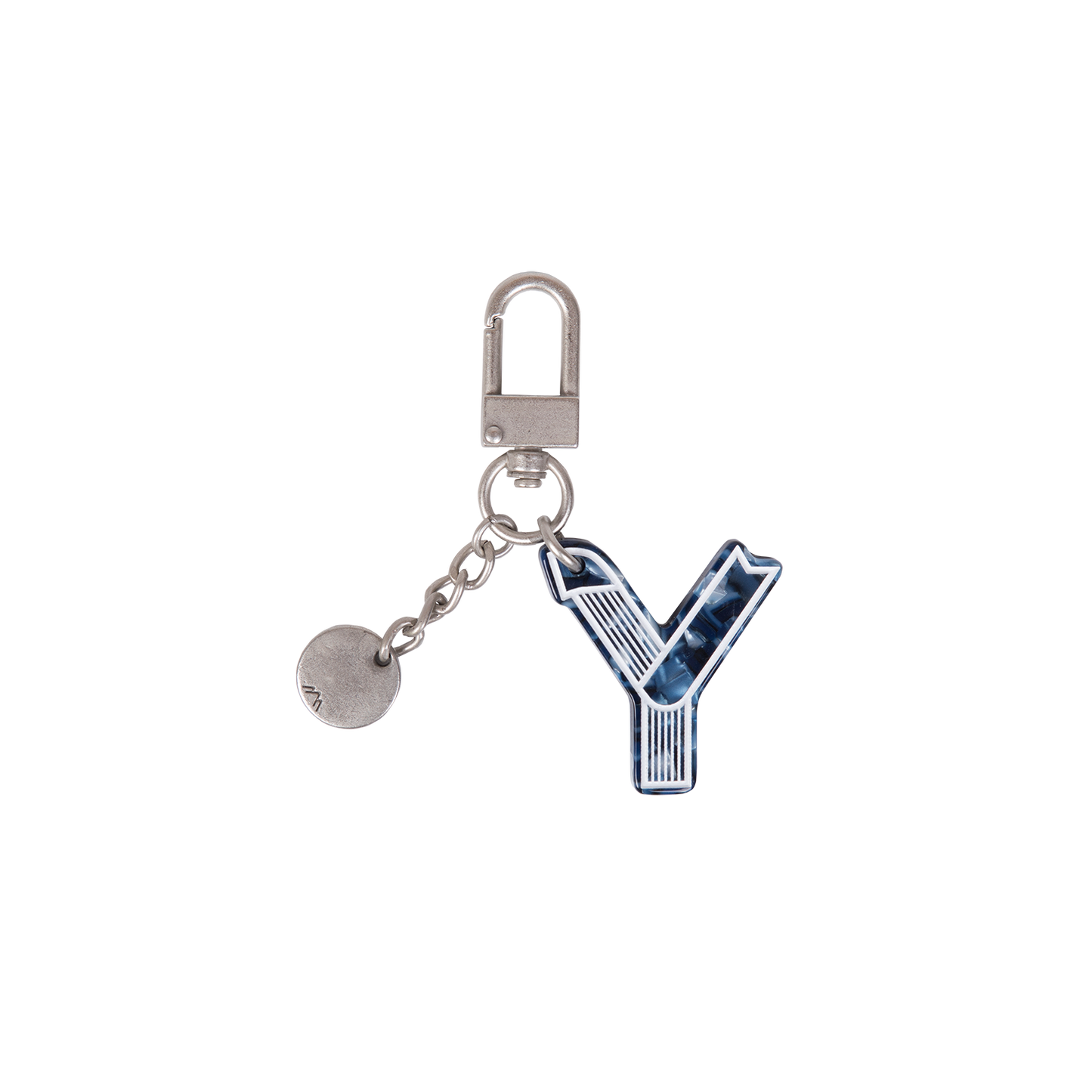 INITIAL CHARM KEYCHAIN LETTER Keychain