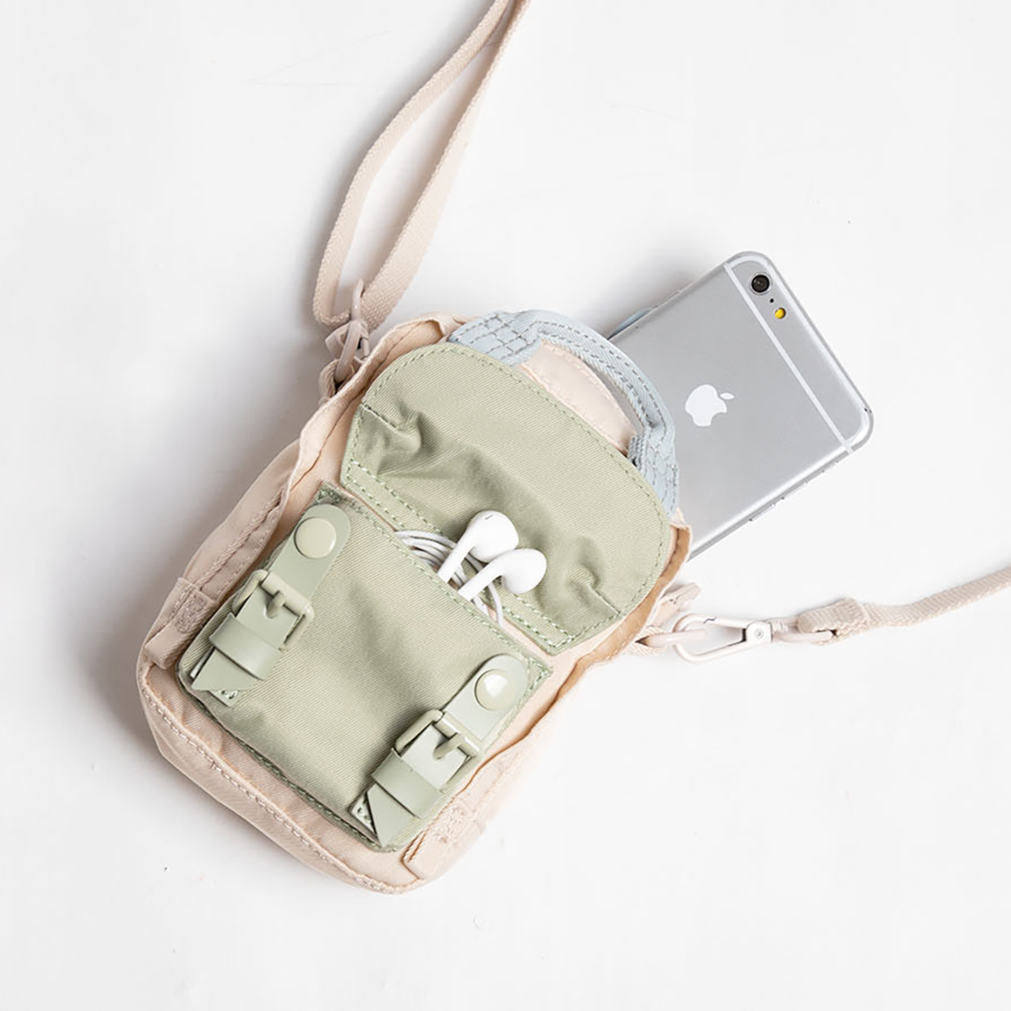 Macaroon Tiny Nature Pale Series Crossbody Bag