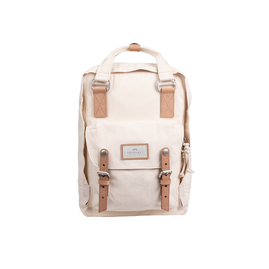 Macaroon Organic Cotton Series Beige Backpack