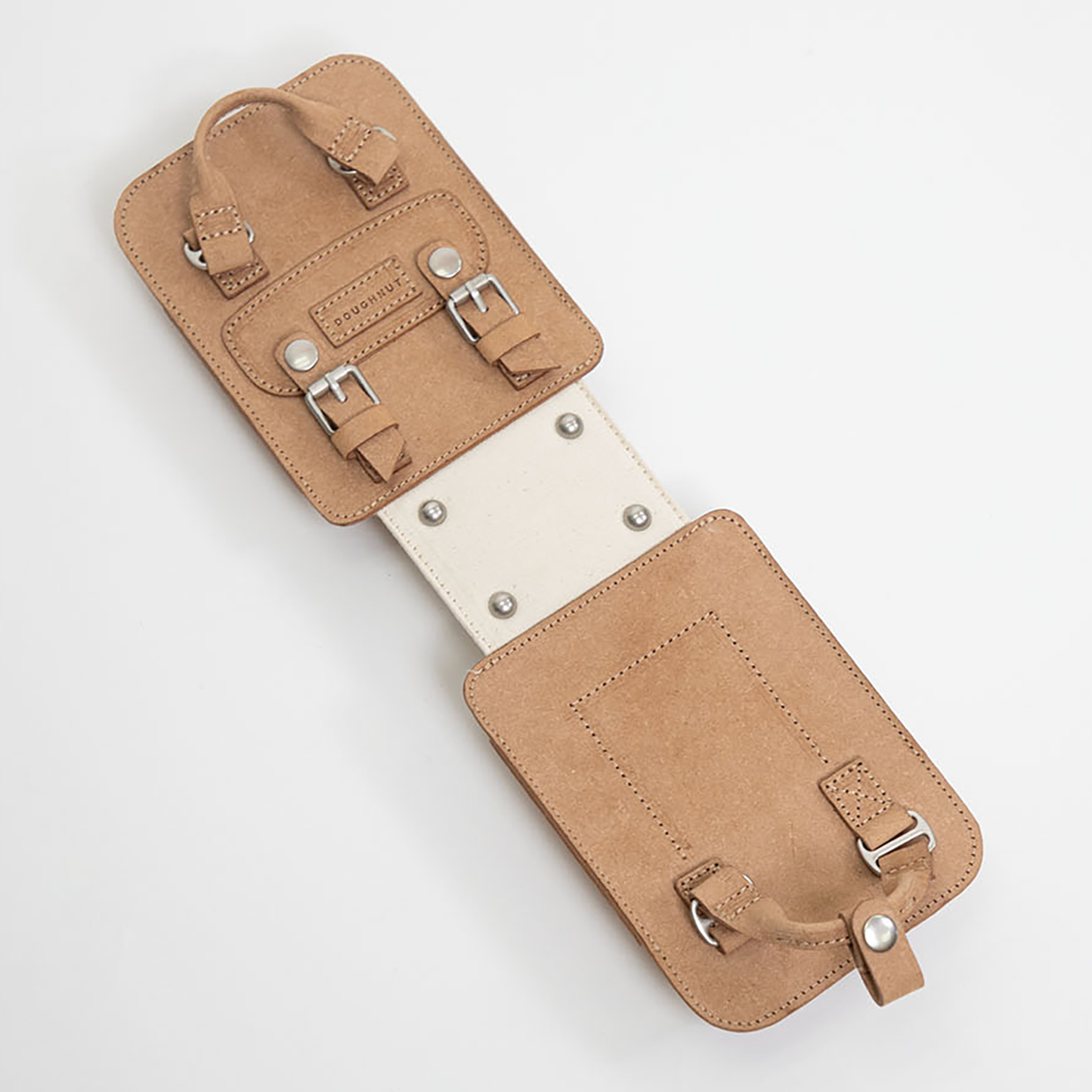 Macaroon Tiny Bucket Organic Cotton Series Crossbody Bag