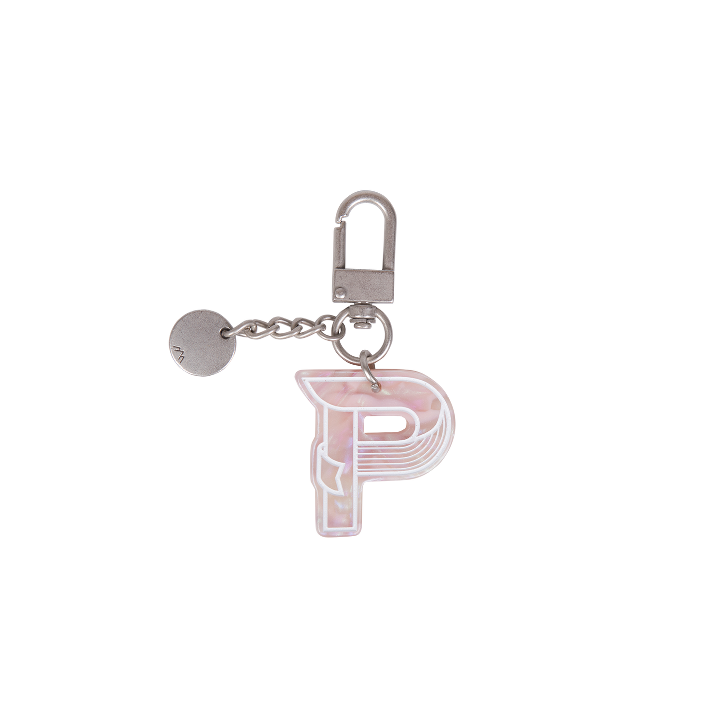 INITIAL CHARM KEYCHAIN LETTER Keychain