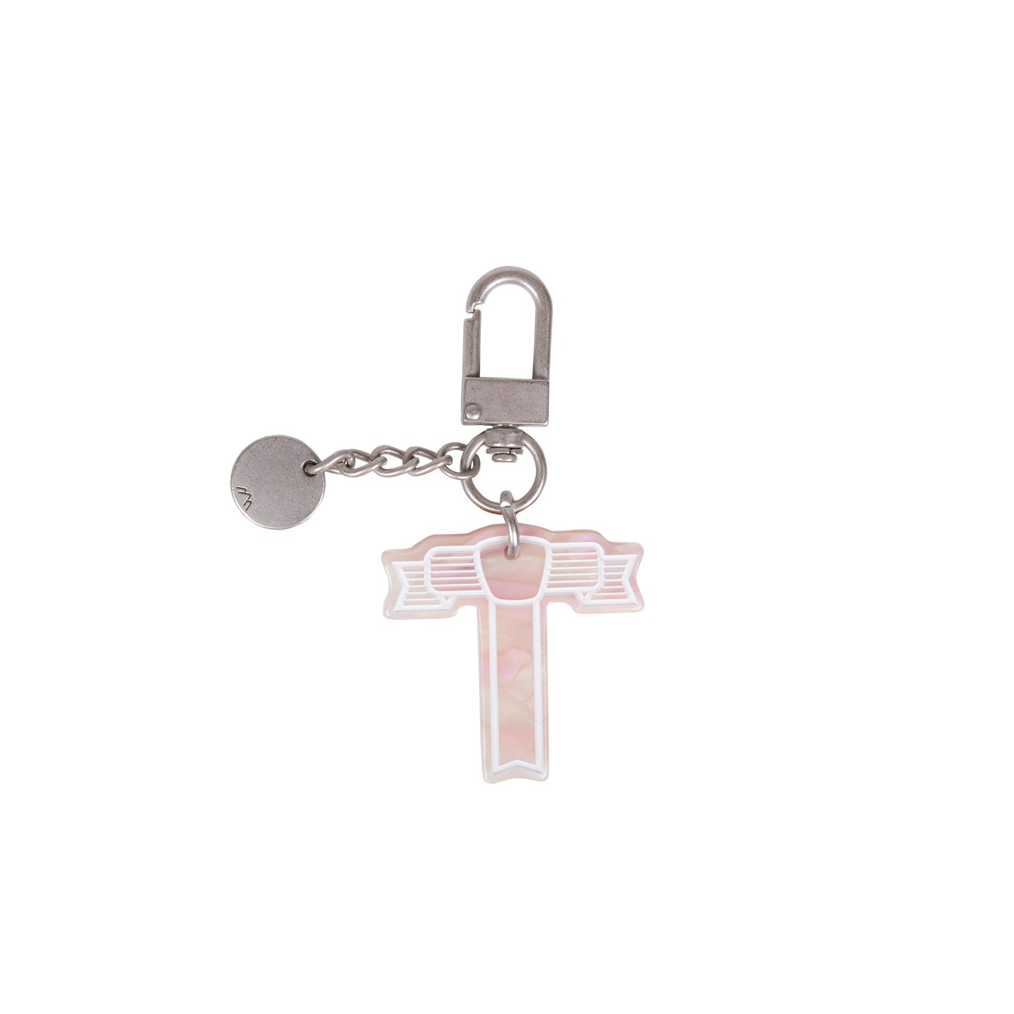 INITIAL CHARM KEYCHAIN LETTER Keychain